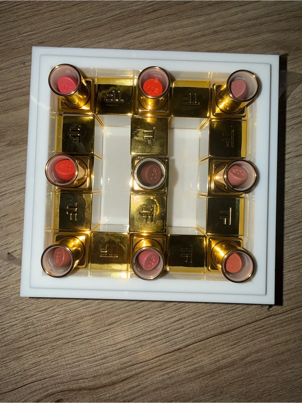 Tom Ford Mini Lipstick Set — Rose, Peach & Nude Tones